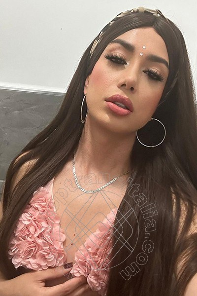 Foto selfie di Paulina Bustamante transex Roma