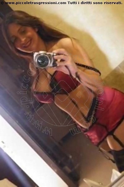 Foto selfie di Luna Amaral transex Pforzheim